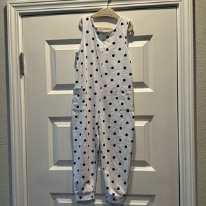 Polka dot romper